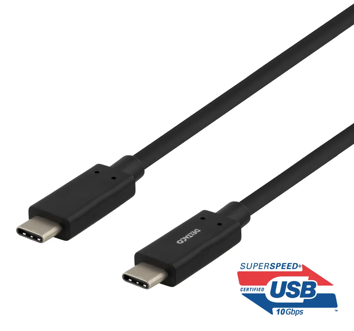 Deltaco USBC-1122M USB Kabelis USB 3