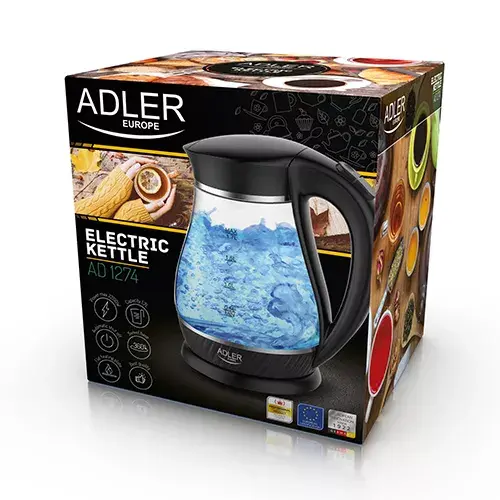 Elektriskais tējkanna Adler AD 1274 — 1,7 L, 2200 W Photo 5