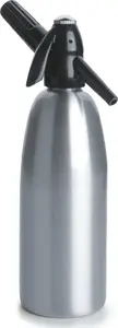 ART ARTSAT SA-01A Soda Maker, 1 L Carbonating Bottle, Silver