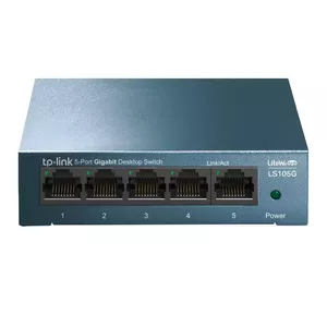 TP-Link LS105G Nepārvaldīts Gigabit Ethernet (10/100/1000) Zils