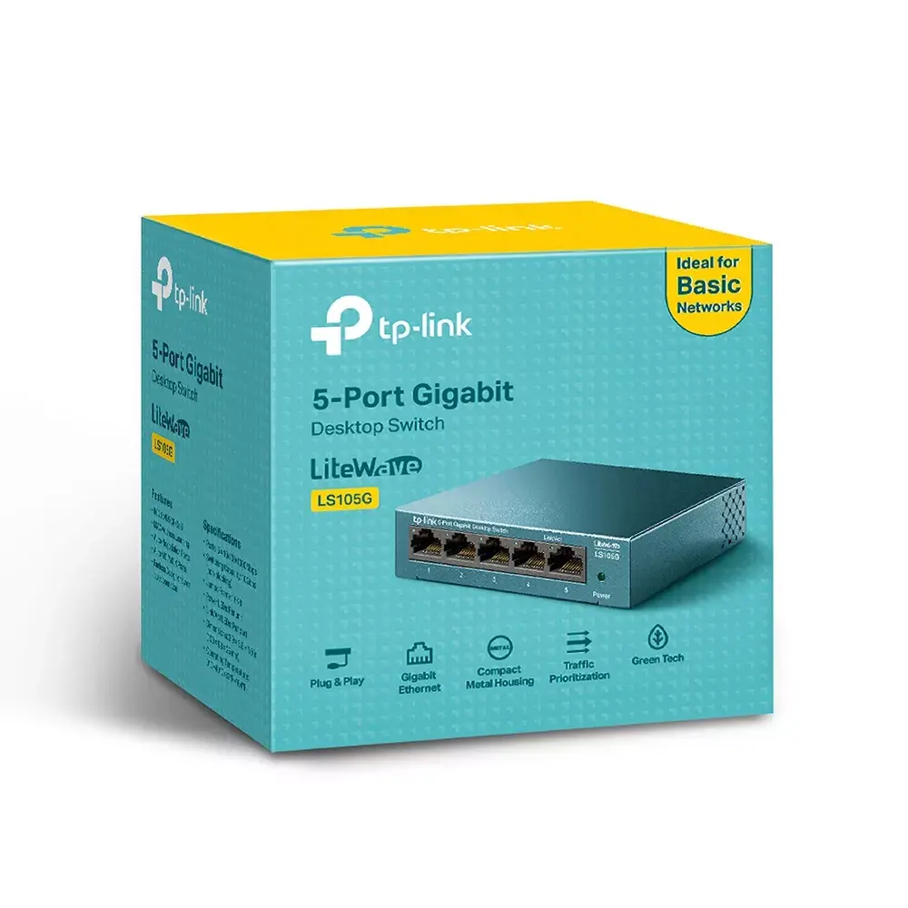 Tīkla slēdzis TP-Link LS105G Photo 6