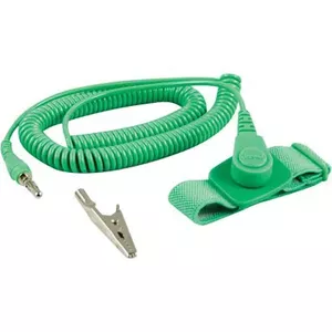 Deltaco AS-101 antistatic wrist strap Green