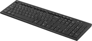 Wireless Keyboard Deltaco TB-122 Full-size Membrane RF Wireless Nordic Layout Black
