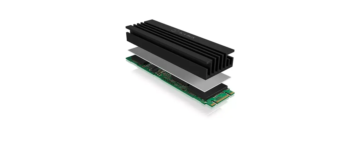 Siltuma izkliedētājs ICY BOX IB-M2HS-70 Photo 2
