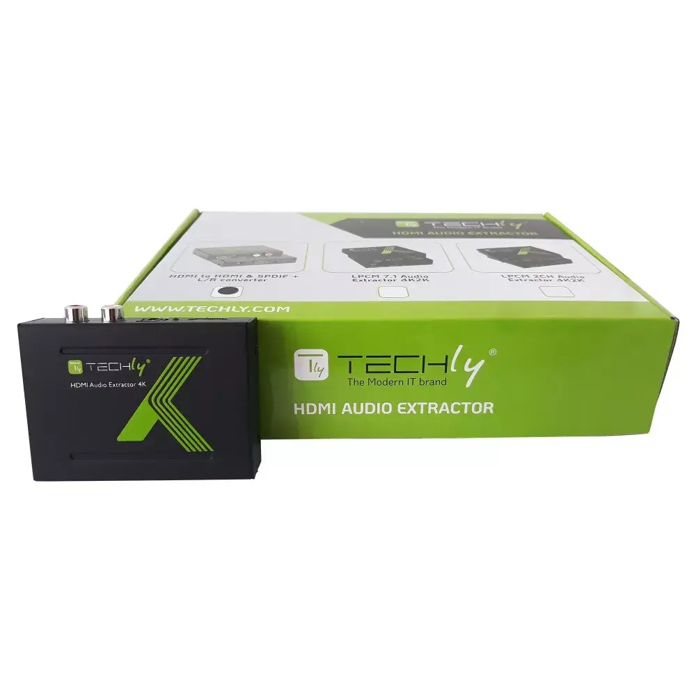 TECHLY HDMI-EA audio ekstrahētājs HDMI uz SPDIF + RCA Photo 8