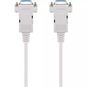 Serial cable GOOBAY 68484 — RS-232 connector, 2 m, grey