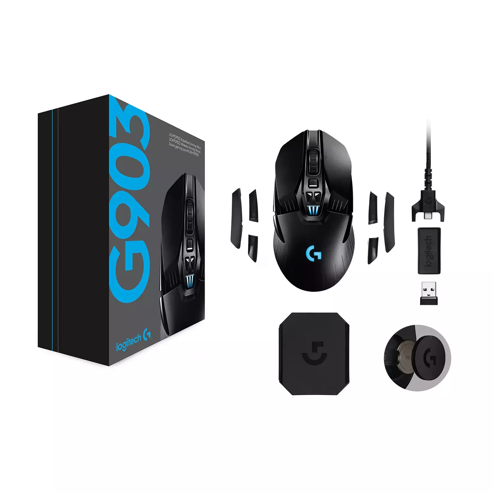 Pele Logitech G G903 LIGHTSPEED Photo 8