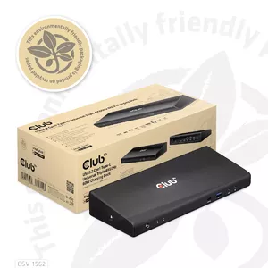Docking Station CLUB3D CSV-1562 USB3.2 Gen1 Type-C Triple 4K30Hz