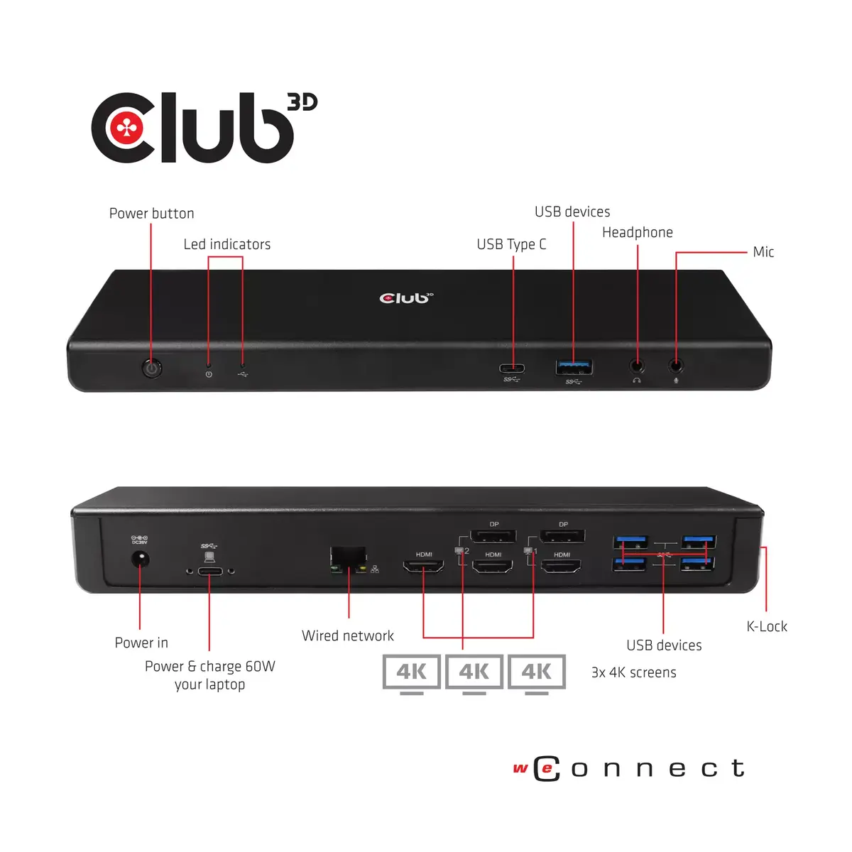 Док-станция CLUB3D CSV-1562 Photo 7
