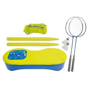 Schildkröt Funsports 970992 badminton racket Plastic, Steel Blue, Yellow 2 pc(s)