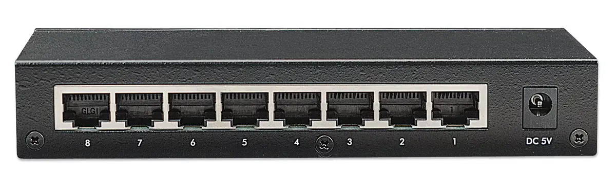 Slēdzis, Intellinet 8-Port Fast Ethernet, 523318 Photo 6