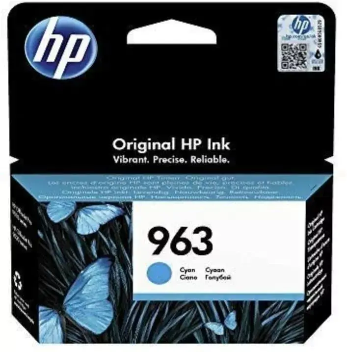 Картридж HP 963 Cyan Photo 1