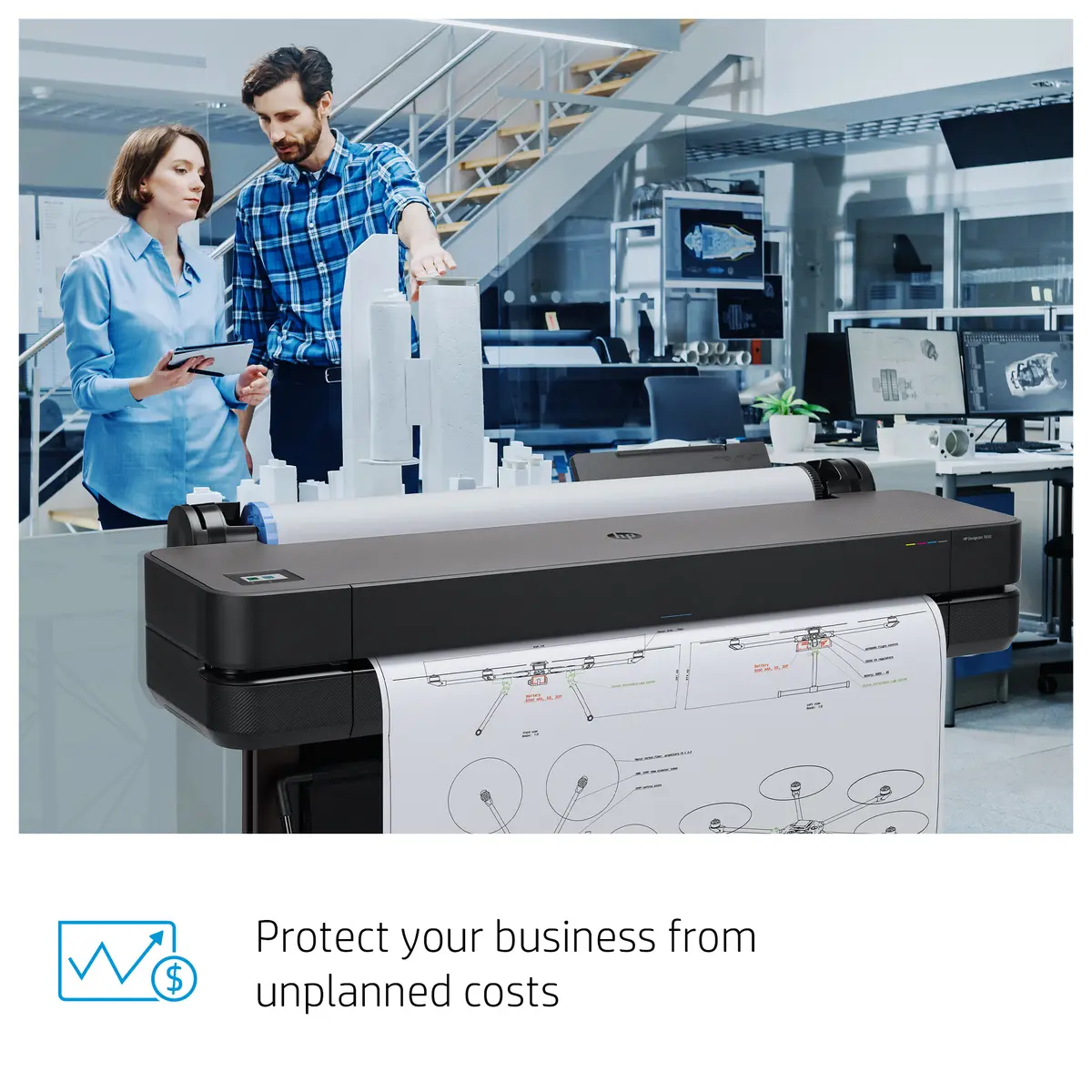 HP Designjet T2600dr 36-in PostScript multifunkcionālais printeris Photo 6