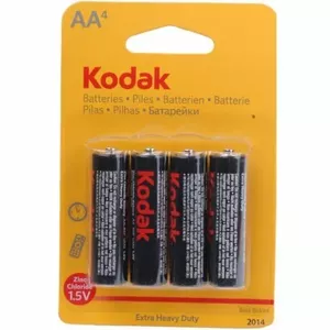 Battery AA Kodak R6-4BB Extra Heavy Duty 1.5V — pack of 4