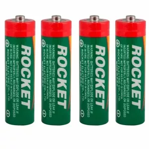 Battery ROCKET R6-4AA AA alkaline batteries pack, 4 pieces