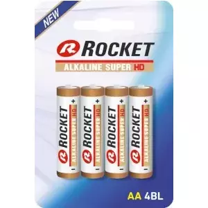 Single-use battery ROCKET LR6 - 4/BL HD