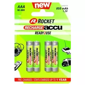 Rechargeable battery ROCKET HR3-850-R2U AAA Nickel-Metal Hydride