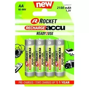 Rechargeable battery AA ROCKET HR6-2100-R2U