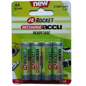 Uzlādējama baterija AA ROCKET HR6-2100-R2U