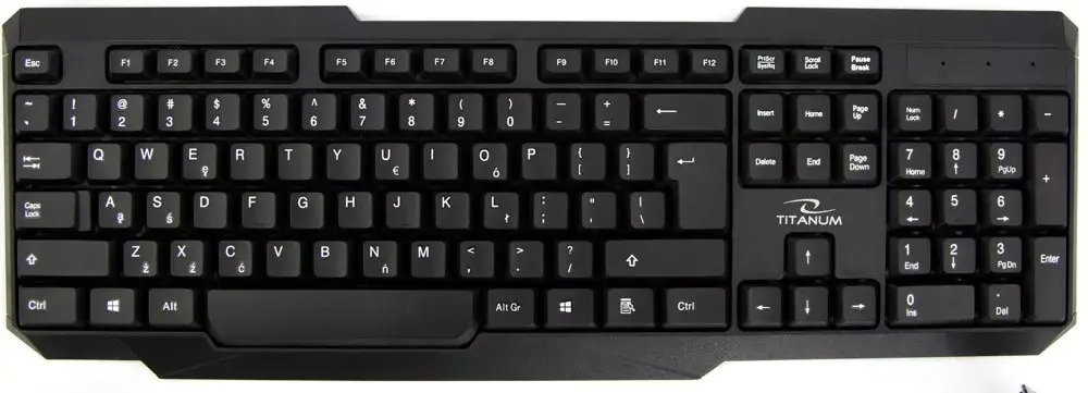 Titanum TK108 bezvadu tastatūra Photo 3