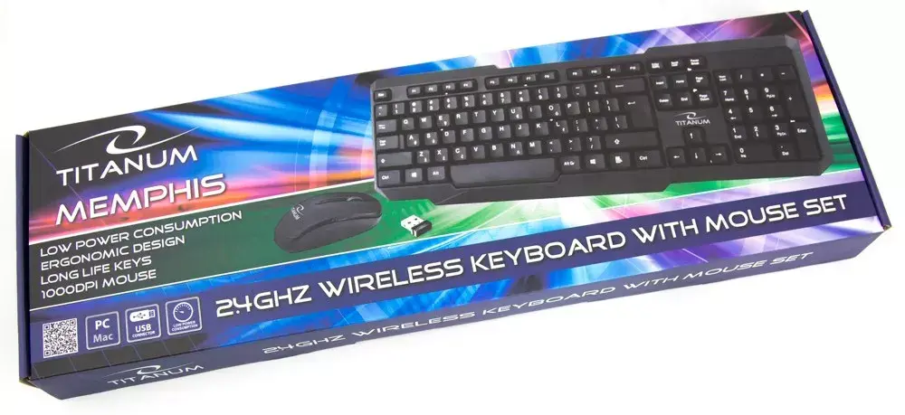 Titanum TK108 bezvadu tastatūra Photo 4