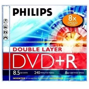 Philips 8710895992114 blank DVD 8.5 GB DVD+R DL 1 pc(s)