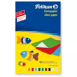 Art Paper Pelikan 137935 10 Sheets Gloss 18.5x30 cm