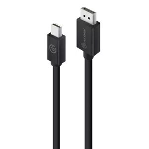 ALOGIC ELEMENTS sērijas Mini DisplayPort uz DisplayPort kabelis, 1 m, 1.2 versija, vīrišķais-vīrišķais