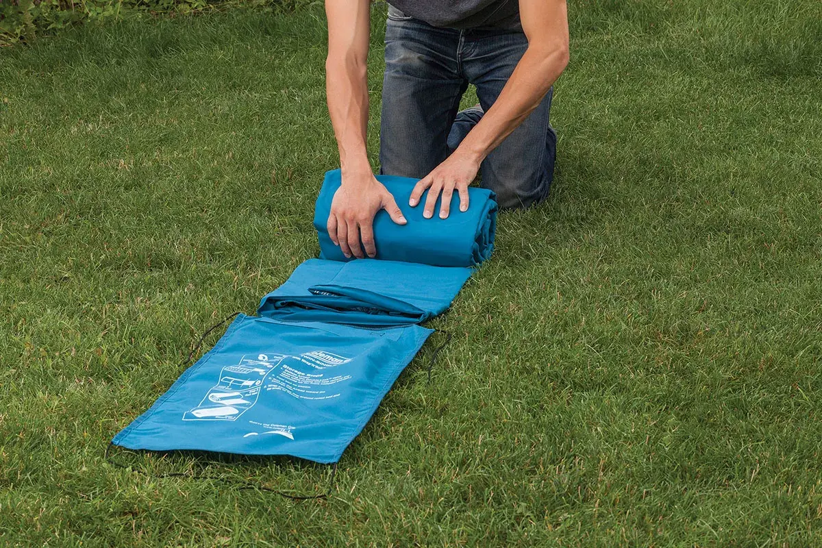 Air mattress COLEMAN 2000031639 PVC Blue Photo 6