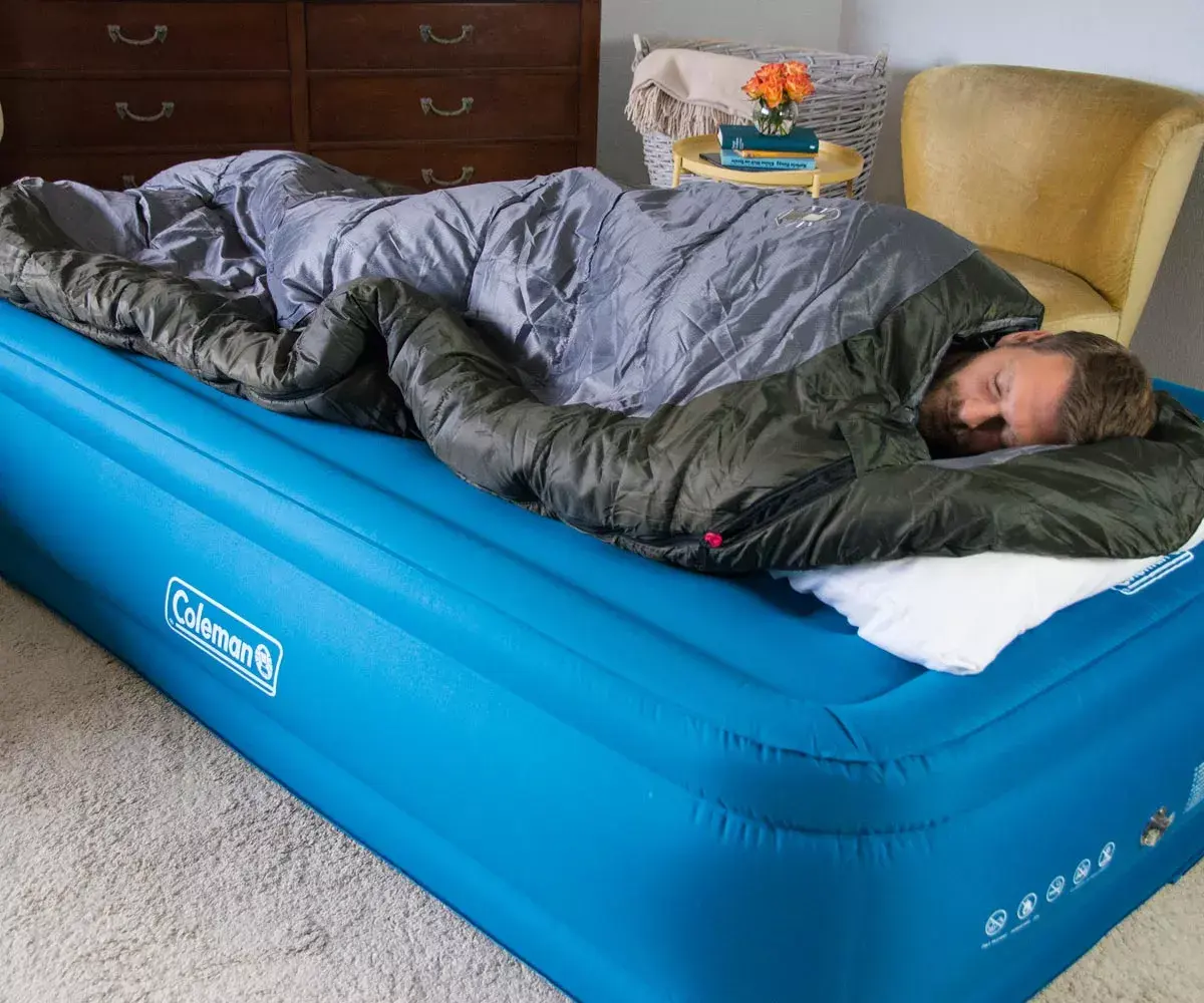 Air mattress COLEMAN 2000031639 PVC Blue Photo 8