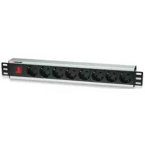 Jaudas slēdzis Rackmount Intellinet 19" 8-veidu Vācijas tips