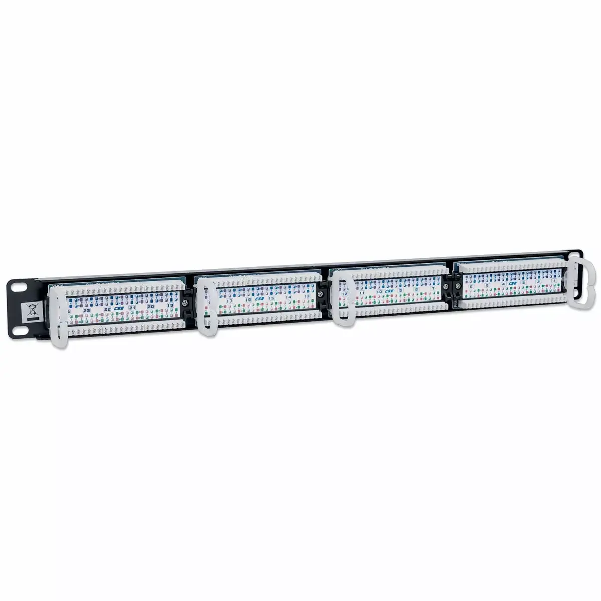 Patch Panel Intellinet Cat5e UTP 24-Port Photo 4