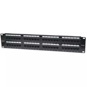 Patch Panel Intellinet Cat5e UTP 48-Port 2U Black