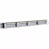 Pārejas panelis Intellinet Cat6 UTP 24-Port 1U Melns Photo 4