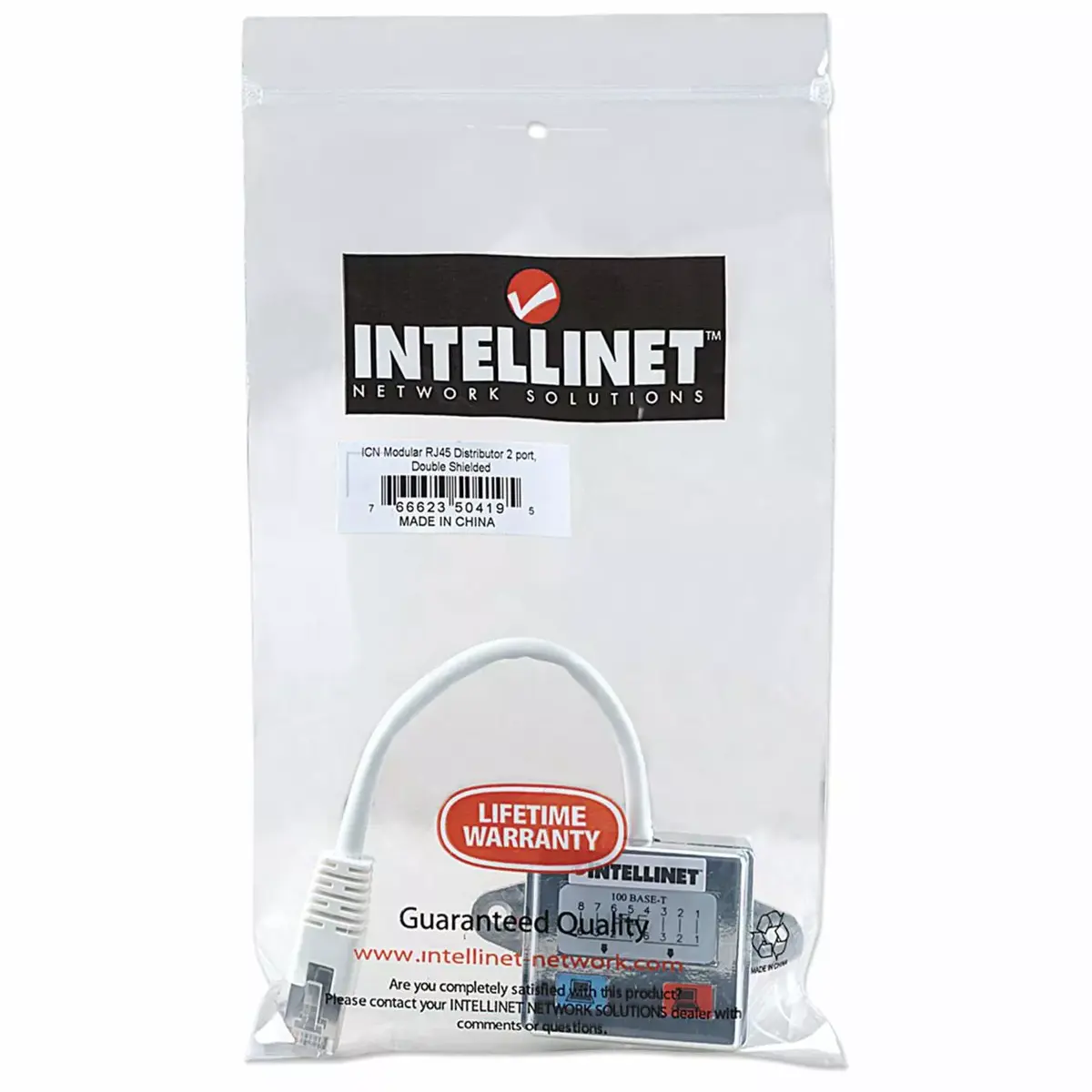 Modular Distributor, Intellinet 2-Port, 504195 Photo 2