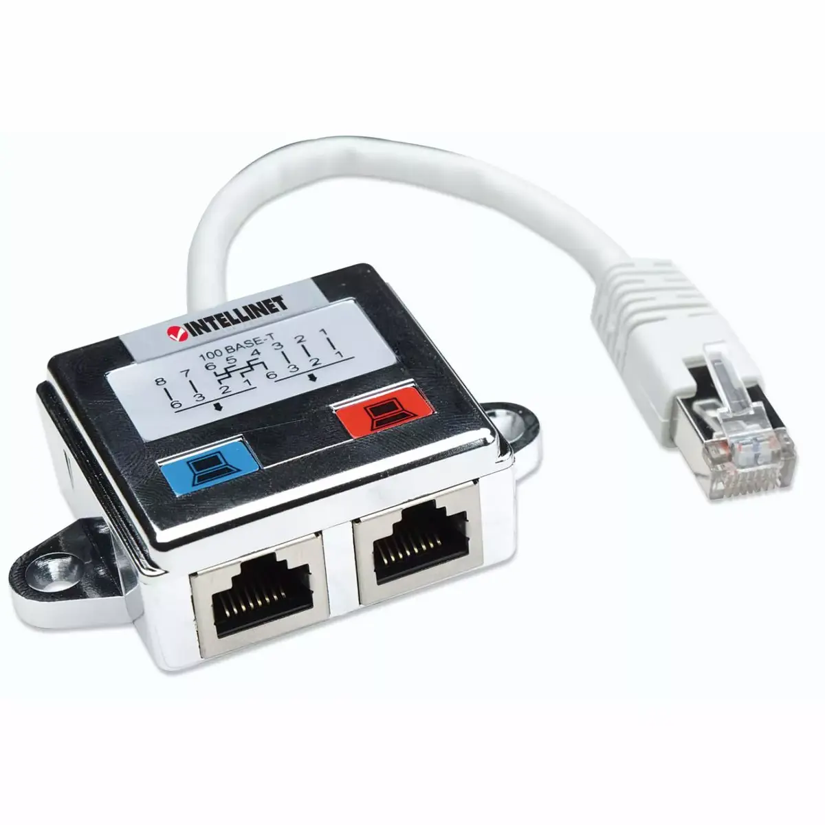 Modular Distributor, Intellinet 2-Port, 504195 Photo 3