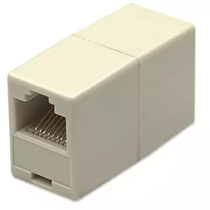 Intellinet 504225 cable gender changer 8P8C Ivory