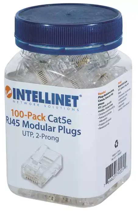 RJ45 Модульные разъемы Intellinet Cat5e UTP Photo 2