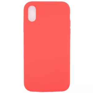 Силиконовый чехол Evelatus для Apple iPhone XR — Soft Touch, цвет нектарин