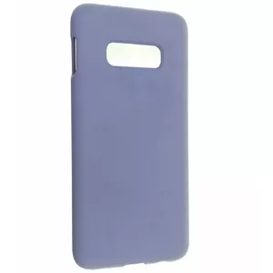 Soft Touch Silicone Case Evelatus for Samsung Galaxy S10e — Lavender Gray protective cover