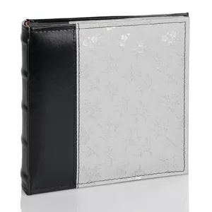 Фотоальбом Victoria Collection Album B 10x15 200MS Flower-5 BP Серебристый — 200 карманов для фото 10x15 см