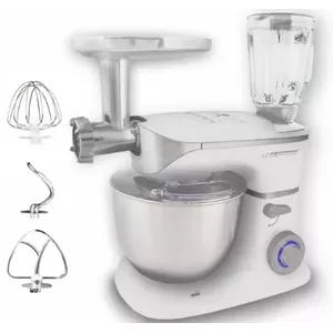 Food processor Esperanza EKM025 1000 W 5 L Stainless steel White