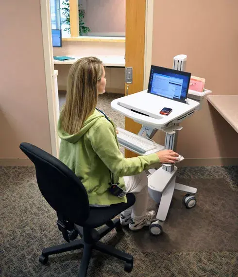 ERGOTRON StyleView EMR SV41-6100-0 klēpjdatora ratiņi Photo 4