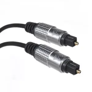 Fibre optic audio cable MACLEAN MCTV-452 TOSLINK–TOSLINK 2.5 m Black