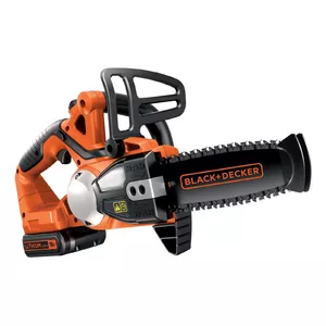 Cordless chainsaw Black & Decker GKC1820L20-QW, 20 cm blade, 2 Ah battery, 3.1 m/s chain speed