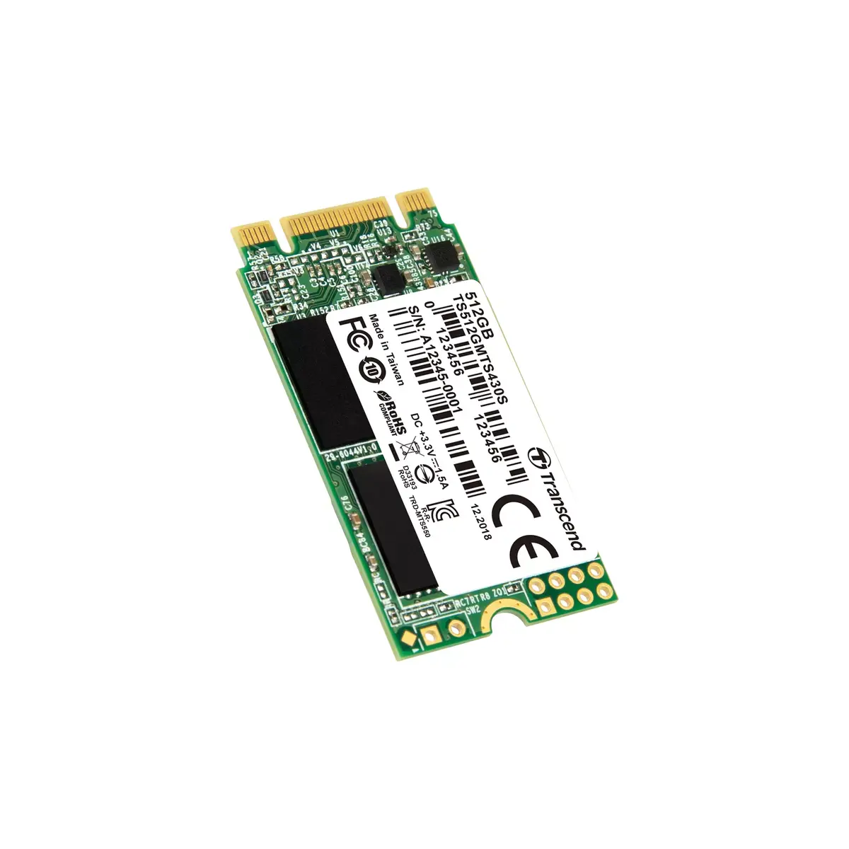 SSD Transcend 512GB TS512GMTS430S Photo 3