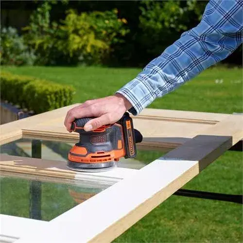 Orbitrālā slīpmašīna Black & Decker BDCROS18 Photo 4
