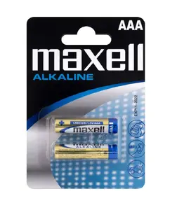 Maxell LR03 AAA sārma baterija 1.5V, 2 gab.