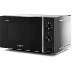 Whirlpool MWP 101 SB microwave Countertop Solo microwave 20 L 700 W Black, Silver