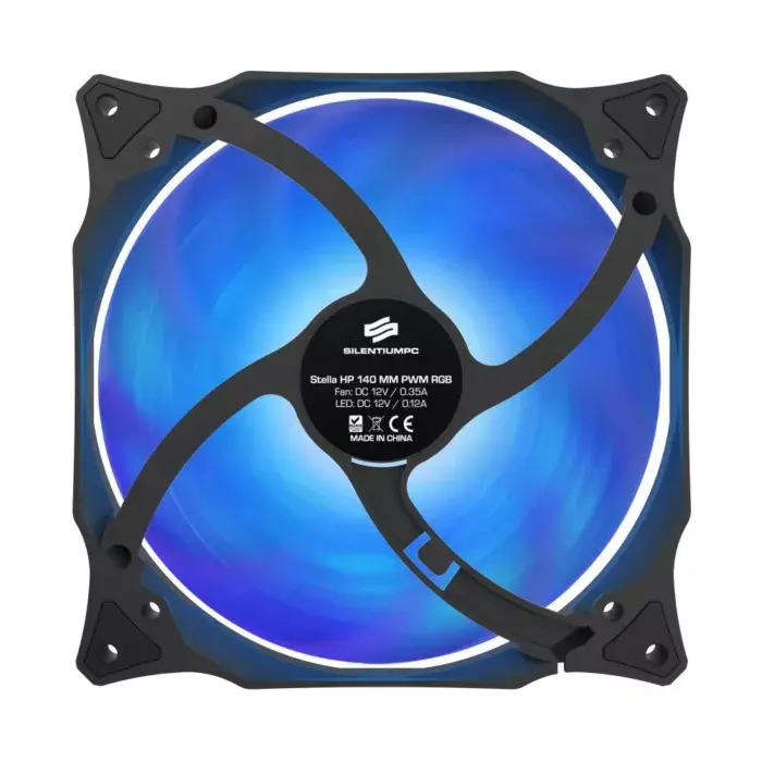 Ventilators SilentiumPC Stella HP RGB 140 PWM Photo 7